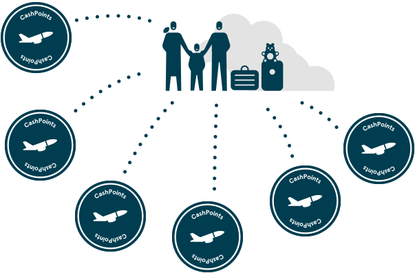 Icon with people connected